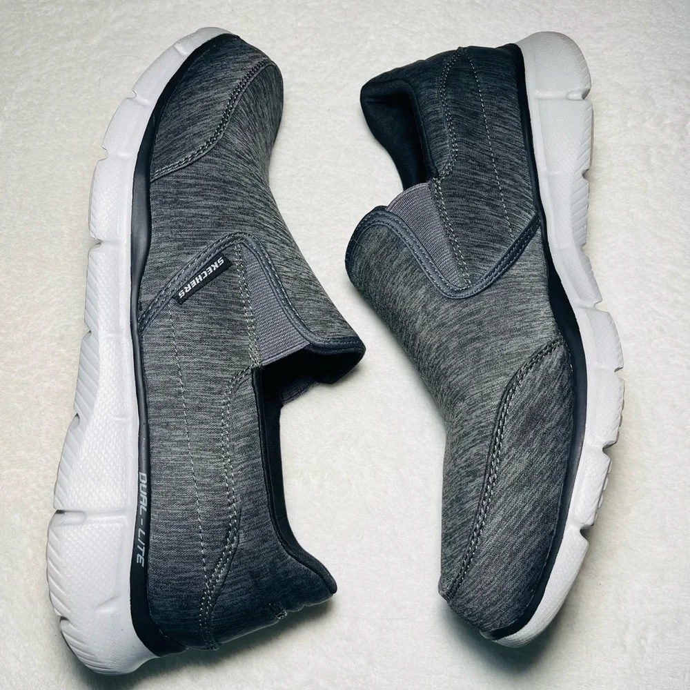 Skechers Men's Gray‎ Slip-On Loafers Sz 11